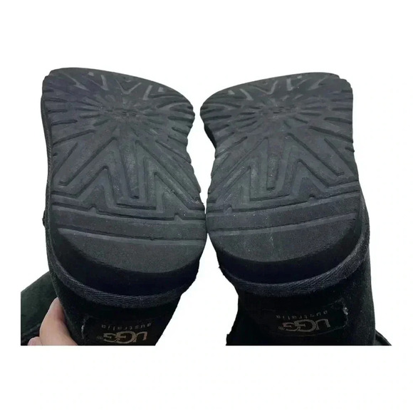 UGG short black/grey boot size 6 - Picture 7 of 7